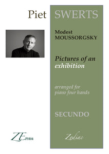 ZEPFH04 PICTURES OF AN EXHIBITION - Moussorgsky/Swerts  (piano four hands)