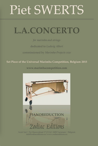 ZE Digital — L.A.CONCERTO for marimba and strings (2015) - piano reduction