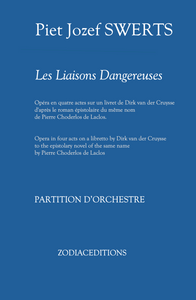 Les Liaisons Dangereuses — Opéra en quatre actes — STUDY SCORE