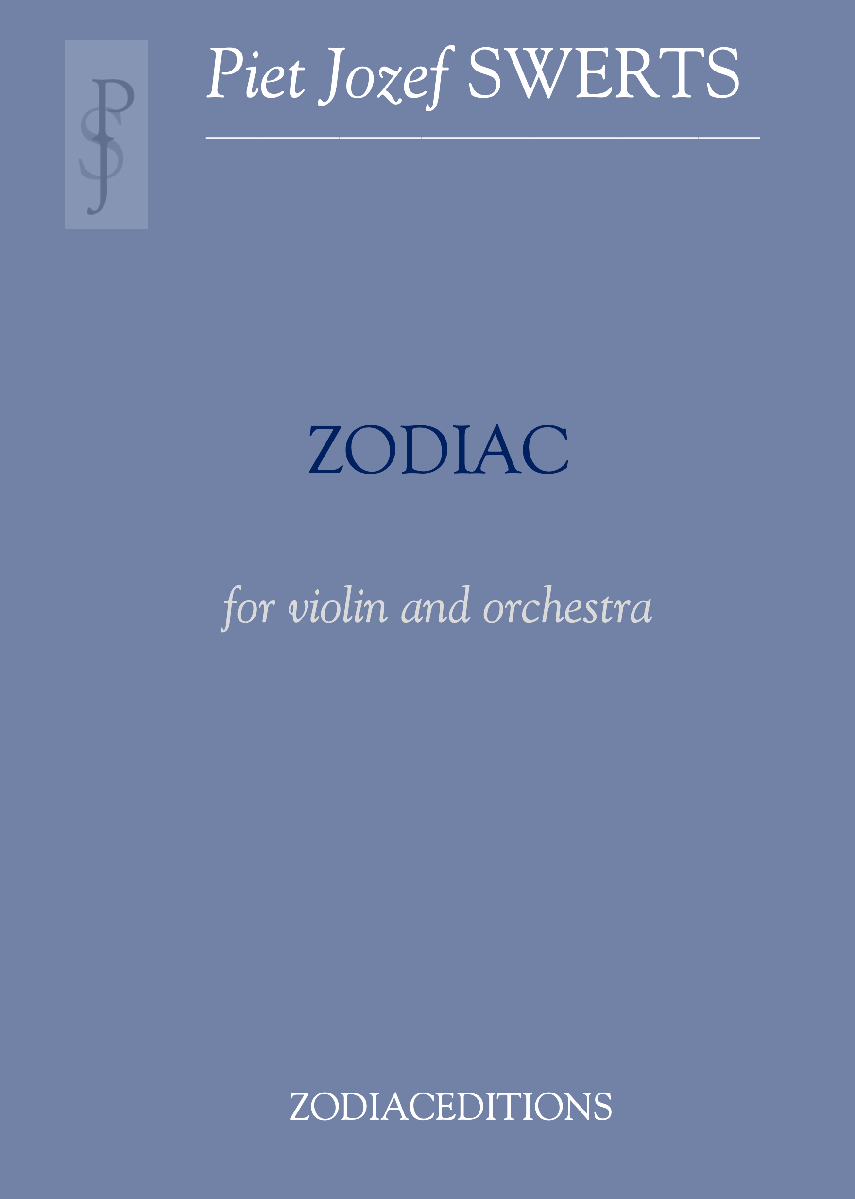 STUDYSCORES – ZodiacEditions