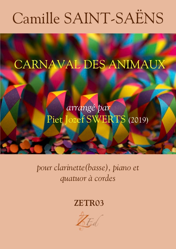 ZESXT03 CARNAVAL DES ANIMAUX for sextet - Full Set