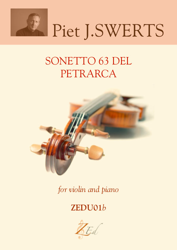 ZEDU01b SONETTO 63 DEL PETRARCA violin and piano