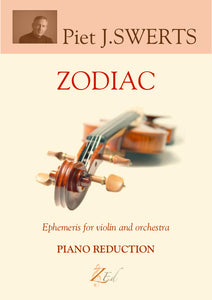 ZEDU04 ZODIAC violin and orchestra (piano reduction)