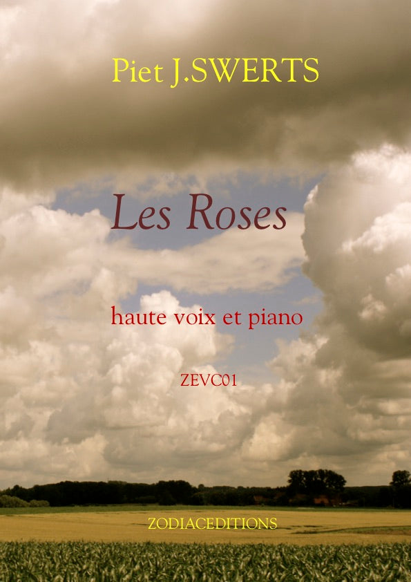 ZEV01 LES ROSES 24 Songs for high voice and piano (set)