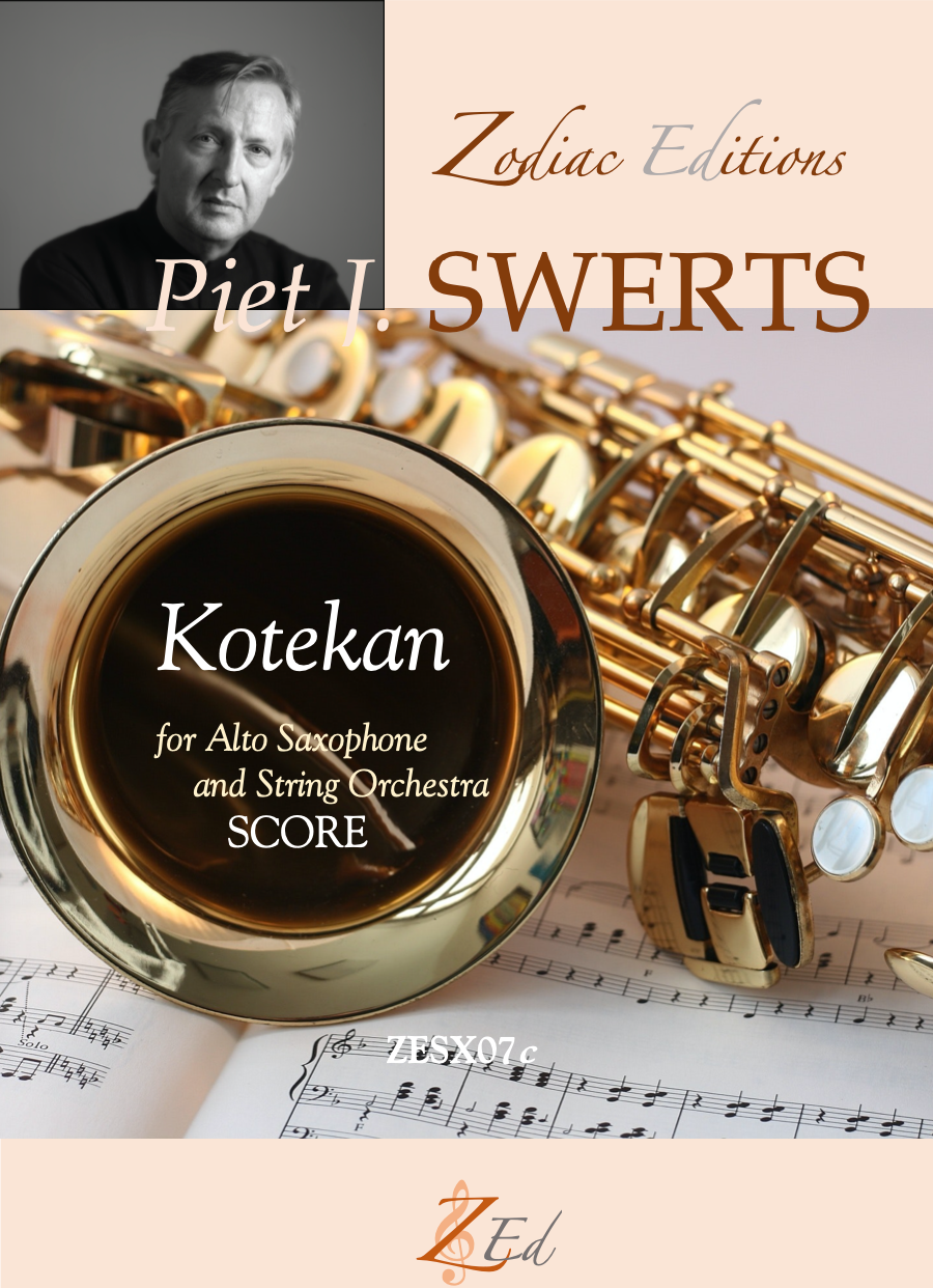 ZE Digital — KOTEKAN for alto saxophone and string orchestra NEW VERSION!